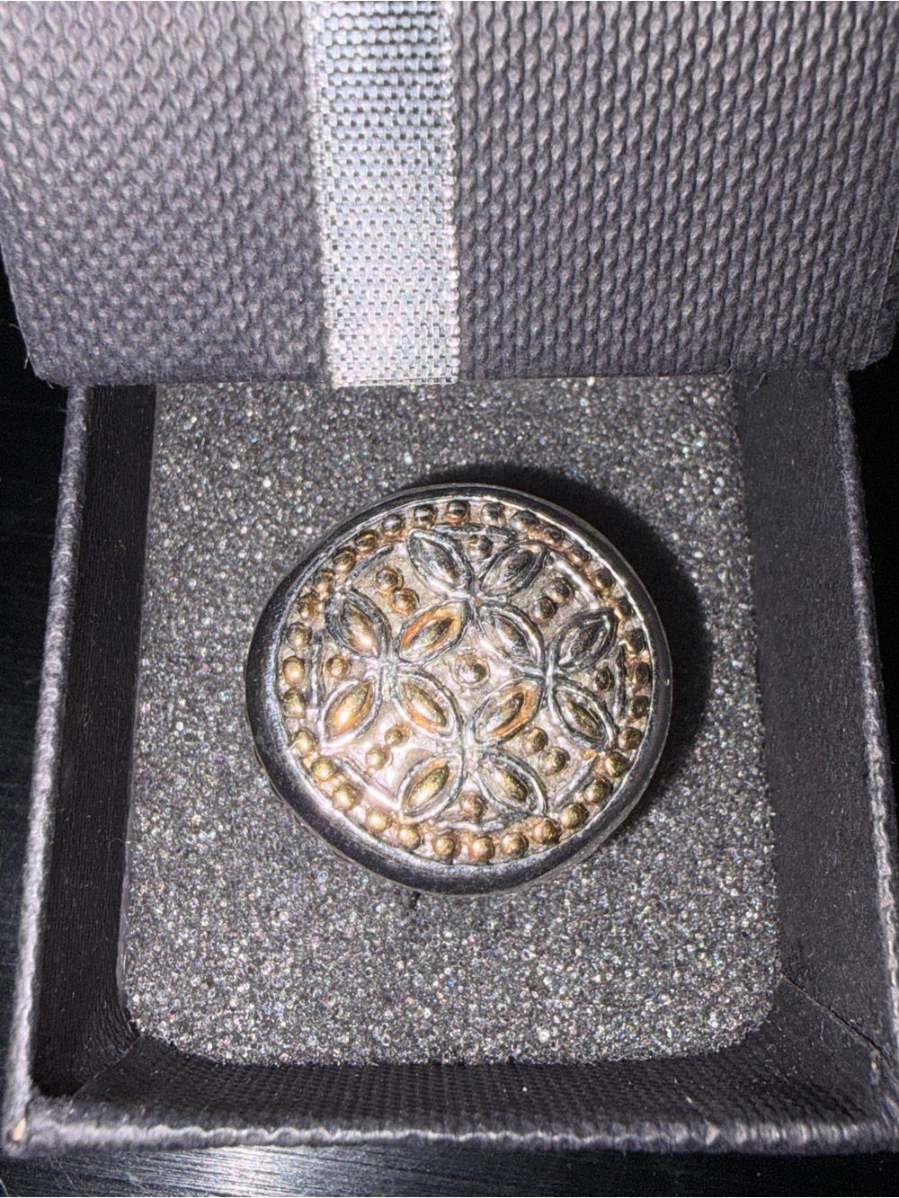 Statement Gold and Silver Ring